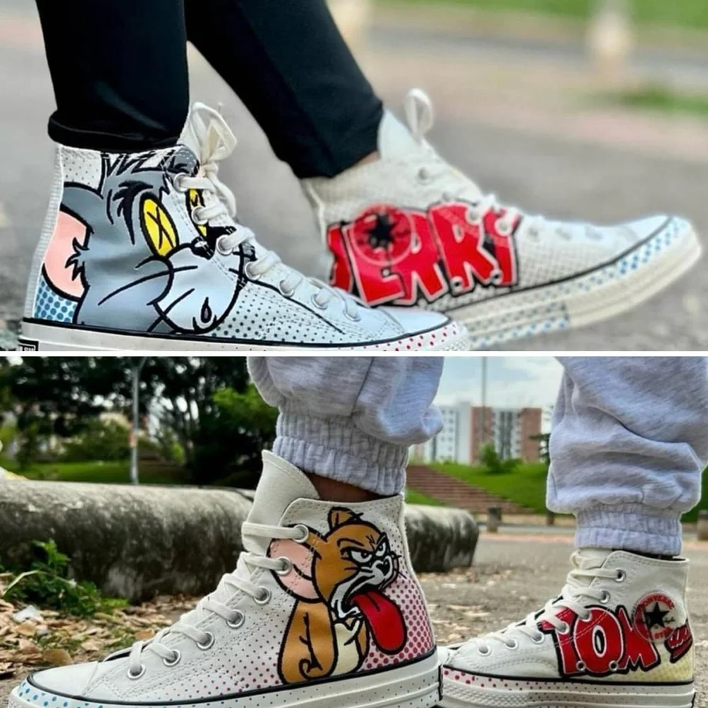 Converse Tom & Jerry Chuck 70 High 5.5 7.5 - Picture 5 of 5